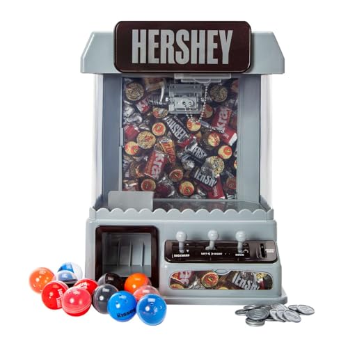 Well Played Hershey's Claw Machine Toys - Fun Classic Arcade Game for Kids - Ages 6+