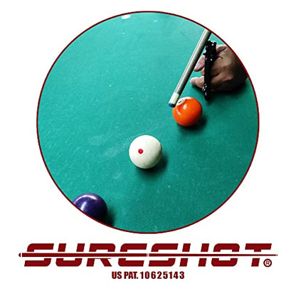 Sure Shot 3-Finger Billiard Mechanical Bridge for Billiards, Hand Held Pool Bridge, Billiards Pool Cue Accessory, The First Ever Handheld Snooker Accessory That Perfects Every Shot!