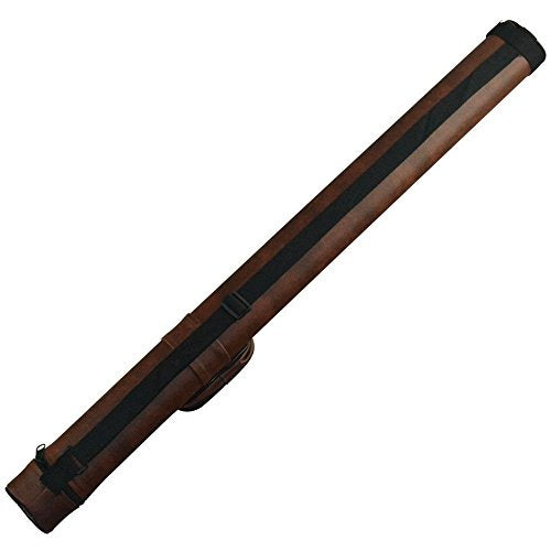 CUESOUL Soocoo Series 2x4/2x2 Hard Pool Cue Case -Holds 2 Cue Butt and 4 Cue Shafts,Four Color Available - color: 1x1-Brown