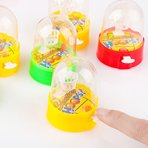 Mini Basketball Games 28pcs Finger Basketball Shooting Games Basketballs Party Favor Toys for Kids 8-12 Desktop Table Basketballs Hoop Fidget Game Space Birthday Party Decorations Supplies