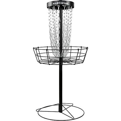 MVP Disc Sports Black Hole Precision 12-Chain Portable Disc Golf Basket Target