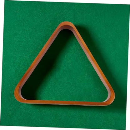 Billiard Ball Storage Rack Durable Triangle Pool Table Holder for Standard Balls for and Tournaments Organizes Billiards Accessories