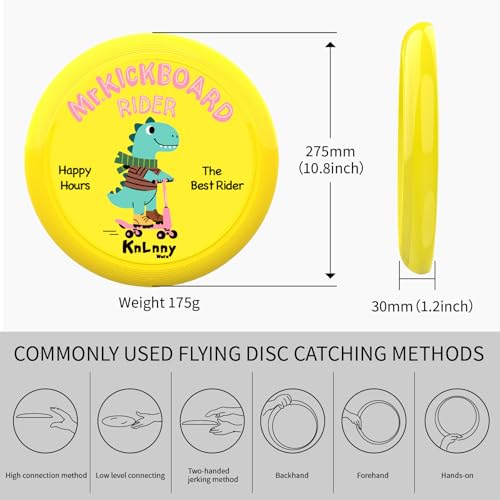 KnLnny Ware LED Flying Disc for Outdoor Games - color: Yellow
