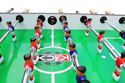 KICK Onyx 55" Foosball Table (Obsidian) – Professional Full-Size Indoor Game Table
