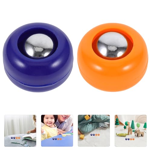 LIOOBO 20 Pcs Mini Table Curling Balls Set Compact Shuffleboard Game Accessories for Indoor Fun Lightweight and Portable Sports Equipment for Ages