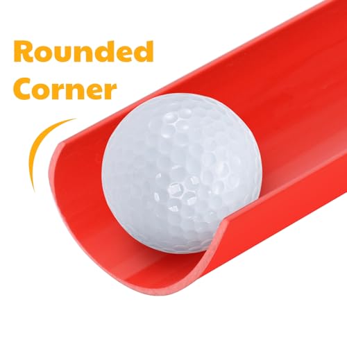 Team Building Activities, Group Game Kits for Office, Ice Breaker Activities with 20 Half Pipes, 6 Golf Balls, 2 Storage Bags, Family Reunion Game, Field Day Outdoor Sports for Adult Teen Kid