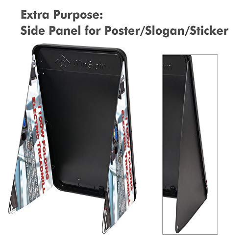WinSpin 41"x25" Prize Drop Board Foldable Stand Disk Drop Board Game with 12 Playing Pucks for Carnival Tradeshow Party, (with Multi-Colored LED Light)