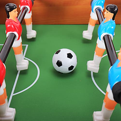 WIN.MAX Mini Foosball Table (Upgrade) 20-Inch Foosball Table Adult Size Top Football/Soccer Game Table Easy to Store