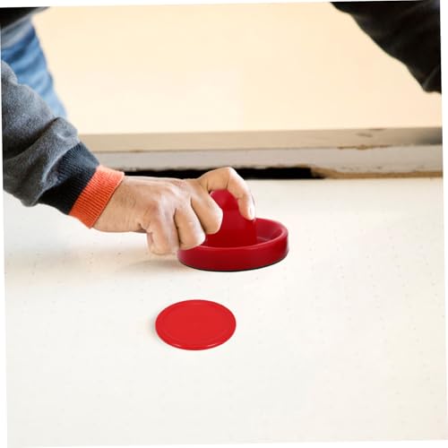 BESPORTBLE Tabletop Air Hockey Set Pucks Portable Mini Ice Hockey Game Accessories for Boys and Girls and Adults Complete 1 Set for Home Entertainment