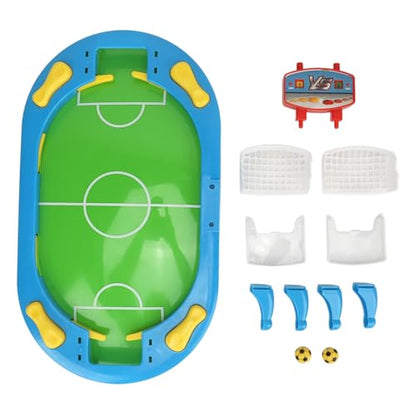 plplaaoo Table Football Games Interactive Soccer Tabletop Football Pinball Mini Foosball Games Fun Team Building Hand Eye Coordination Game for Family Parties Kids Adults ABS Material