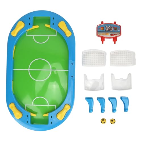plplaaoo Table Football Games Interactive Soccer Tabletop Football Pinball Mini Foosball Games Fun Team Building Hand Eye Coordination Game for Family Parties Kids Adults ABS Material