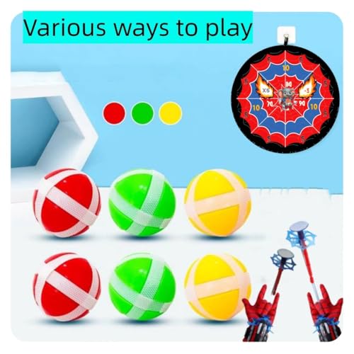 Spiders Web Shooter ，Spider Toys for Boys 4-6，Boys 6-8 Years Old，Wrist Toys, Birthday Party Presents