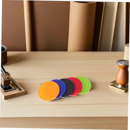 Abaodam 10pcs Air Hockey Pucks Plastic Accessories for Game Tables High Impact Durability for Smooth Gameplay Home Bars and Game Rooms