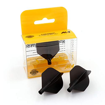 CUESOUL TERO AK4 Dart Flight Standard Shape/Shield Shape/Diamond Shape - color: Standard Shape-All Black