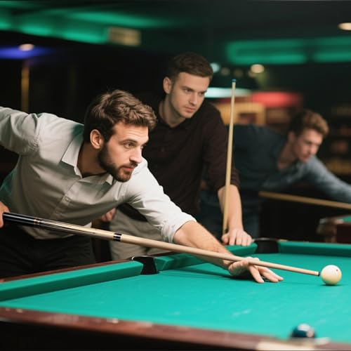 AKLOT Pool Cues,58" Pool Cue Stick Canadian Maple Wood Billiard Cues Sticks for Professional Billiard Players 18 19 20 21 oz - color: 20oz + Case