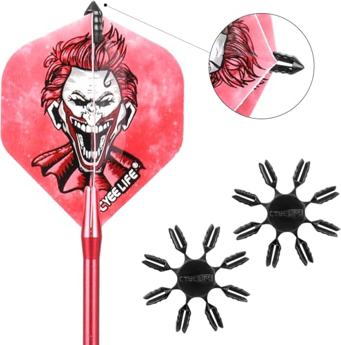 CyeeLife PET Dart Flights, Aluminium & PVC Shafts, Dart Tools, Sharpener, Dart O Rings