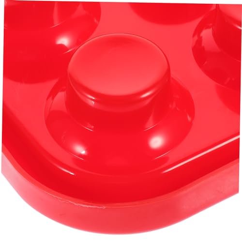 POPETPOP Billiard Storage Tray Pool Billiard Accessories Balls Snooker Pool Ball Holders Billiard Ball Holder - color: Red