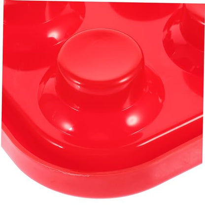 POPETPOP Billiard Storage Tray Pool Billiard Accessories Balls Snooker Pool Ball Holders Billiard Ball Holder - color: Red