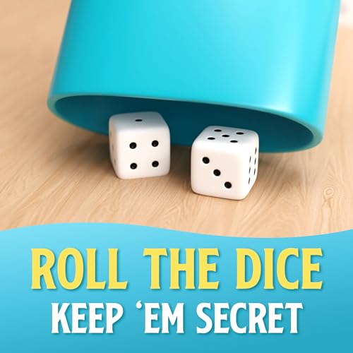 Blue Wasatch Games Bamboozled - A Hilariously Fun Bluffing Dice & Card Game, Family-Friendly Party Game for Kids, Teens & Adults, Ages 8+, Fast and Easy to Learn