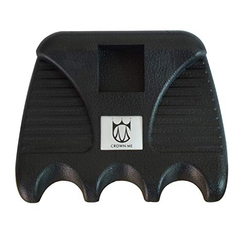 CROWN ME Cue Hoder, Cue Rest Cue Stick Holder, Portable Weighted Billiard Cue Rack with Chalk Holder, Pool Cue Holder, 3 Holes - style: 3 Holes