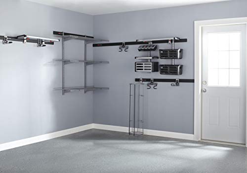 Rubbermaid FastTrack Rail Access Bin Garage Organization Bin for Sports Equipment/Gardening Supplies/Shed/Home/Garage/Item Storage - style: Storage Bin
