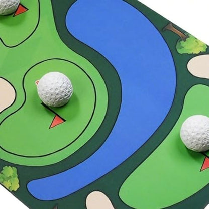 Tabletop Bowling Game - Miniature Bowling Pins and Ball, Stable Smooth, Engaging Competitive Setup, Easy Assembly | Apartment Or Classroom Scenario Encouraging Friends and Family to Play Toget - color: Golf