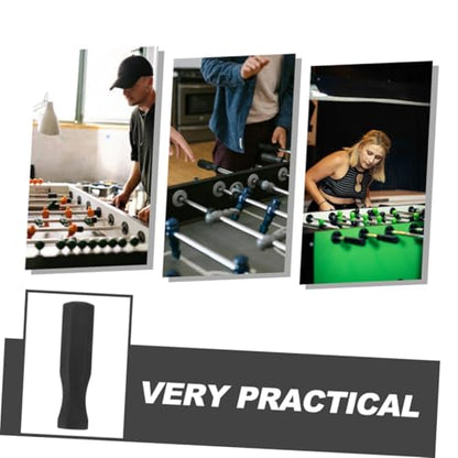 BESPORTBLE 4pcs Ergonomic Table Football Handles Sturdy Foosball Grips Replacement Parts for Professional Table Soccer Machines Comfortable Anti-Slip Design