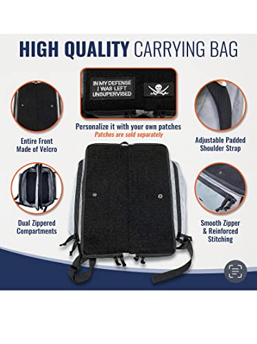 Cornhole Backpack -16 to 24 Bean Bags- Bag Set, corn hole Book bag - Professional Cornhole Carrying Case- Storage, Pockets & Adjustable Straps - Cornhole Accessories *NEW and improved!