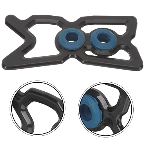 Happyyami Convenient Cue Holder for Billiards Portable Rest Cue Rack Durable Nine Ball Pole Stand Lightweight Bridge Head for Pool Table Easy to Use and Carry