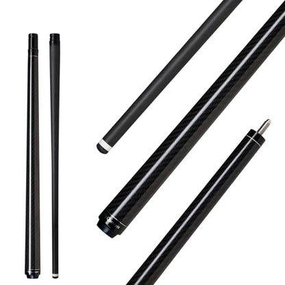 Carbon Fiber Short Pool Cue,32"/36"/42"/48" Low Deflection Kids Pool Cue,Professional Carbon Fiber Billiard Cue Shaft 5/16×18 - color: 36",12.5mm Tip