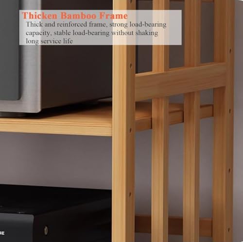 Media Storage Cabinet for Audio Video Equipment - Organize Living Room Gaming Setup with Resistent Shelving Unit - size: W-50cm