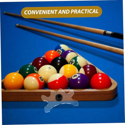 Yardwe Billiards Cue Holder Clip Snooker Chalk Holder for Cue Freestanding Rack