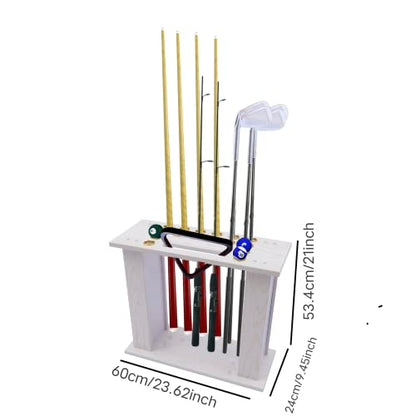 Club Organizer Holder Billiards & Pool Cue Rack, Corner Billiards Stick Display Stand Cues & Ball, Pool Sticks (style 2) - style: style 2
