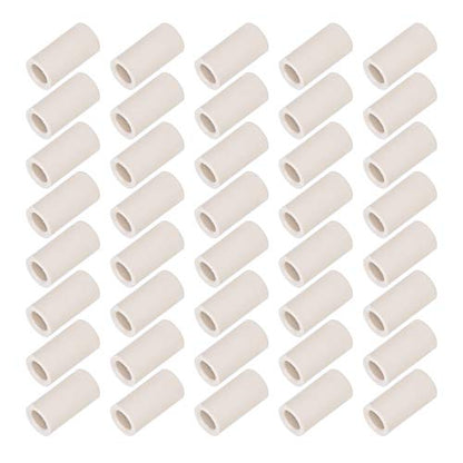 40Pcs Fiber Billiards Stick Pool Cue Ferrules Tubes Replacement Parts Repair Accessories Leisure Sports Game Room Cue Ferrule Pool Replacement Kit Stick Ferrules Kamui - size: 13MM 1 inch