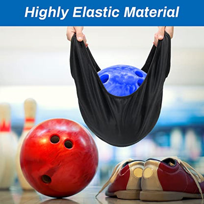 2+2 Bowling Ball Towel Kit, 10" x 8" Shammy Pad With Easy Grip Dots, Non-Slip Polisher Bag for Clean/Storage