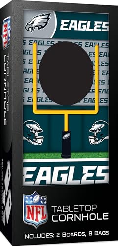 MasterPieces Officially Licensed NFL Tabletop Cornhole for Adults - style: Philadelphia Eagles