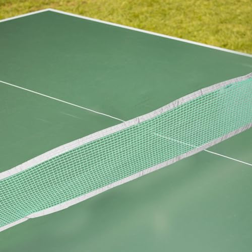 KICHOUSE Table Tennis Net Standard Design for Use Lightweight Portable Sports Net with Poles for Family Fun Competitive Play
