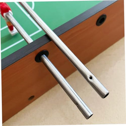 Happyyami 3pcs Enhance Your Game Table Soccer Rod Metal Operation Pole Desk Soccer Machine Accessory for Boys and Girls