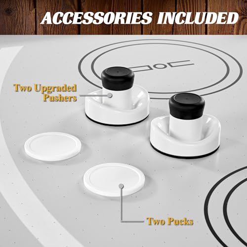 Barrington Billiards Air Hockey Table with Accessories, Perfect for Family Game Rooms | with Accessories - style: 7.5 Ft Camden