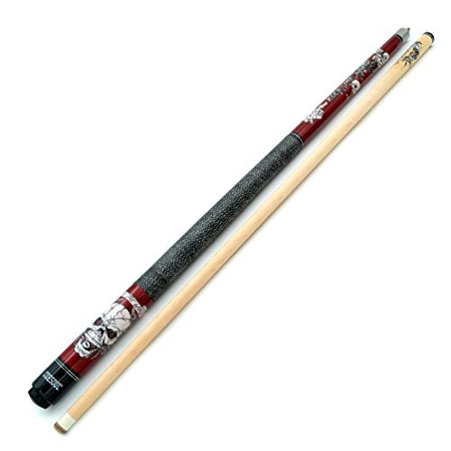 CUESOUL 58 inch 1/2 Maple Pool Cue Stick Kit-Rockin Series - color: G304, size: 21oz