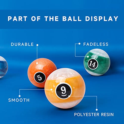 GSE Games & Sports Expert 8-Ball Triangle & 9-Ball Diamond Pool Ball Racks with 2-1/4" Standard Pool Balls, Billiard Balls and Racks Set, Pool Table Accessories (Several Colors Available) - color: Pearl Style Balls, style: Mahogany Racks
