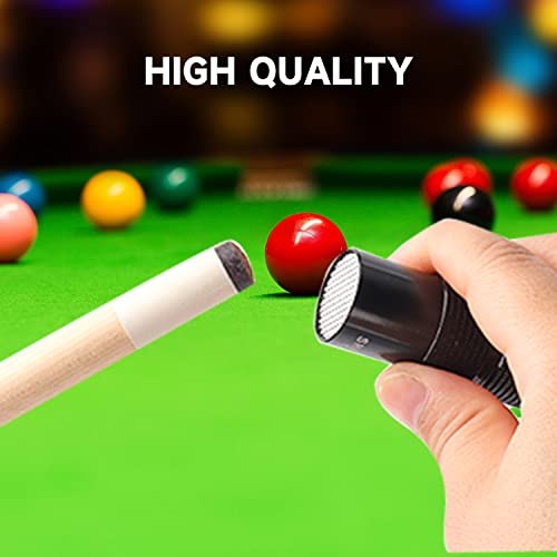 GSE Games & Sports Expert Billiard Pool Cue Tip Tool, Stick Scuffer/Shaper/Aerator/Joint Protector Tool, Billiard Accessories - style: 3-in-1 Tool with 3/8-10 Joint Protector