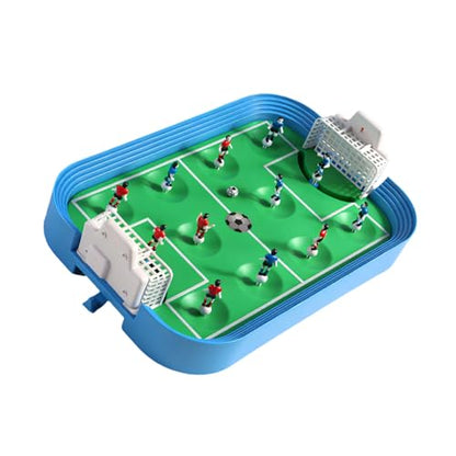 Fun and Engaging Double Player Football Table Game Suitable for All Ages and Skill Levels Football Table Game - color: Blue