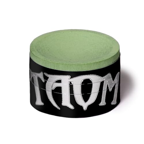 TAOM V10 Billiard Pool Cue Premium Chalk Green - with Chalk Holder