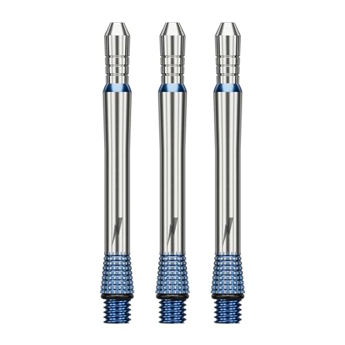 Target Darts Phil Taylor Gx2 Raw Power Titanium Dart Shaft, Short/Intermediate/Medium | Player Edition Aluminium Shafts, 2BA Thread, Professional Dart Accessories - size: Medium (34.3mm)