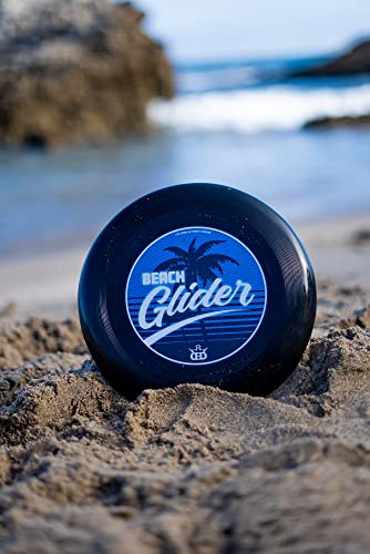 Dynamic Discs Beach Glider Flying Disc, Catch and Throw Frisbee Discs Golf, Predictable Flight Pattern, 175g+, Black - color: Black