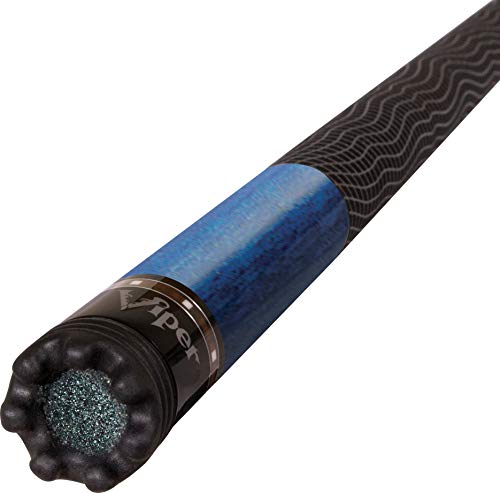 Viper by GLD Products Clutch 58" 2-Piece Pool Cue - color: Cerulean Wave, size: 20 Ounce
