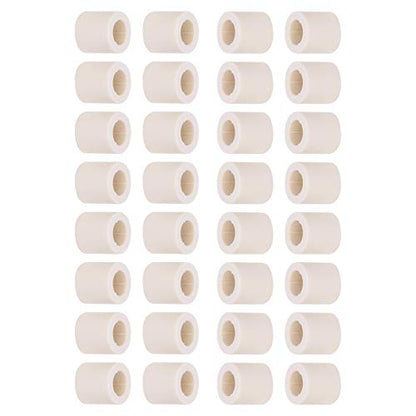 Keenso Billiard Stick Ferrules, 40pcs Pool Cue Ferrule Snooker Pool Repair Parts Billiard Cue Stick Ferrules Billiard Accessories for Billard Replacement Parts - color: 0.5 inch