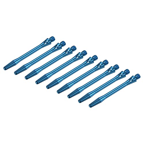 PATIKIL Dart Shaft, Medium 2BA Thread Aluminum Dart Stems Dart Accessories Throwing Fitting for Steel Tip - color: Sky Blue, size: 45mm
