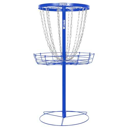 Remix Deluxe Practice Basket for Disc Golf - Choose Your Color and Style - color: Royal Blue